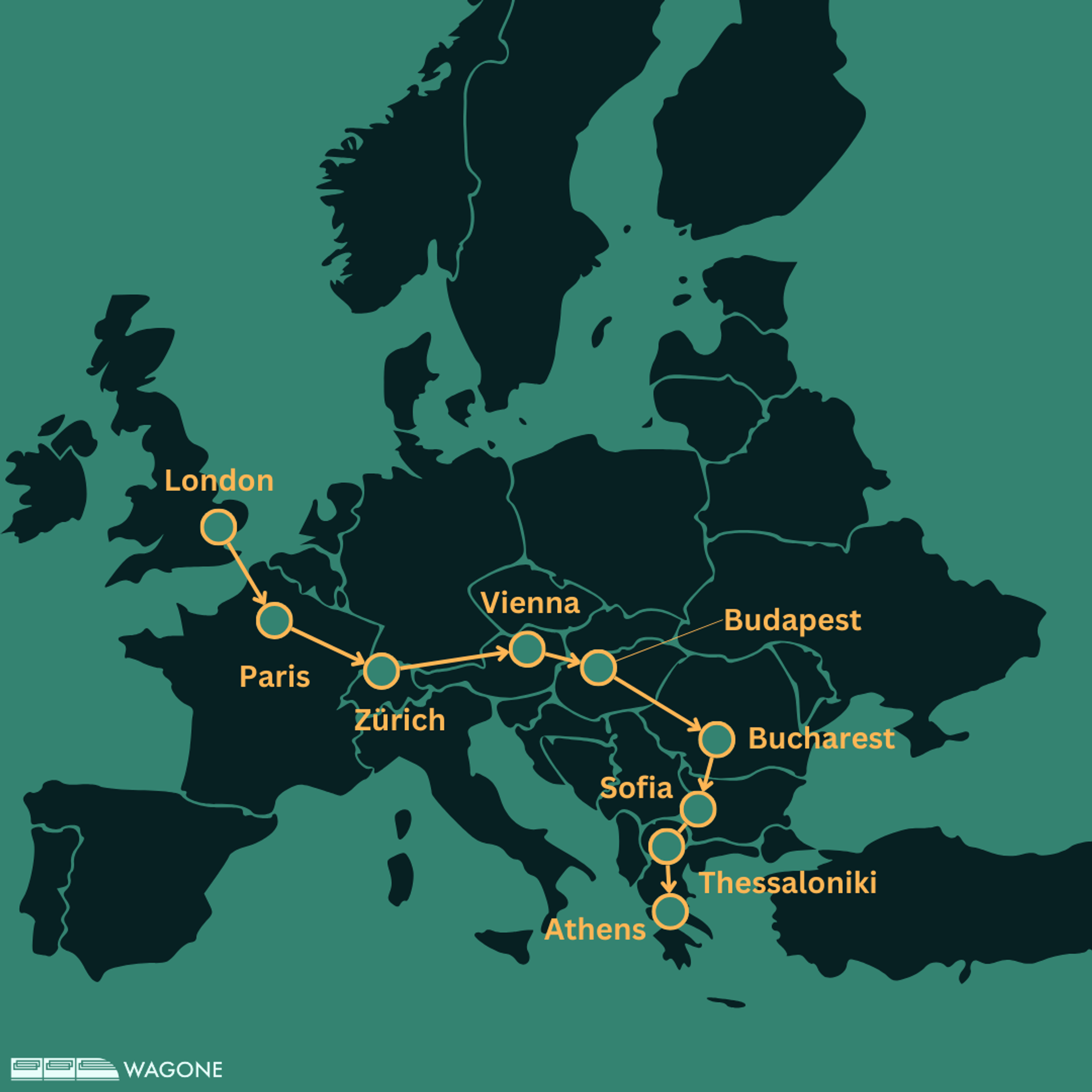 3-week London to Athens Itinerary